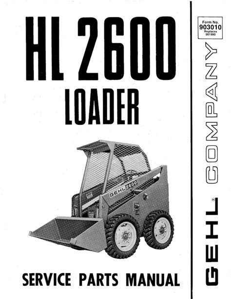 gehl hl 2600 skid steer parts|gehl hl 2600 for sale.